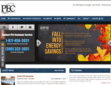 Tablet Screenshot of peopleselectric.coop